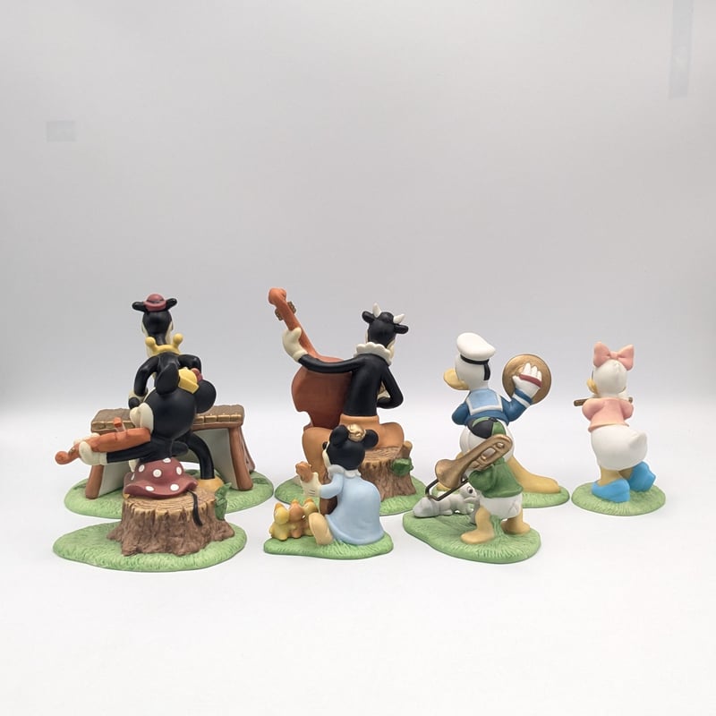 ディズニー フィギュリンワールド 音楽隊 フィギュアセット 三協商事
