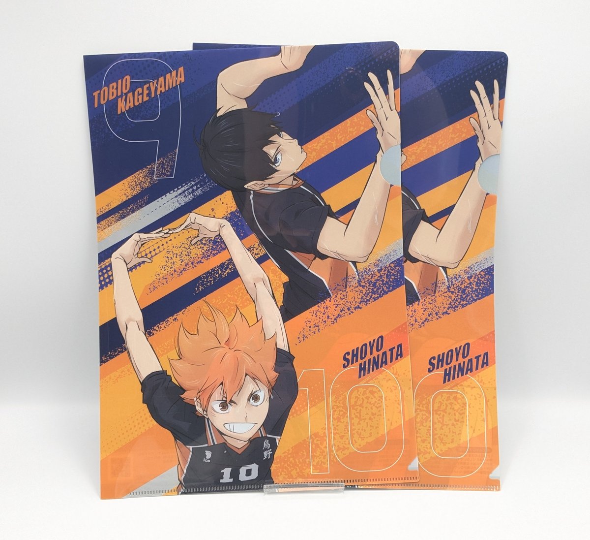 ハイキュー セブンイレブン限定 クリアファイル 2種類 A4 3枚 | よし