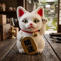 加藤工芸 置物 フィギュリン 陶器製人形 オルゴール ウインナーワルツ