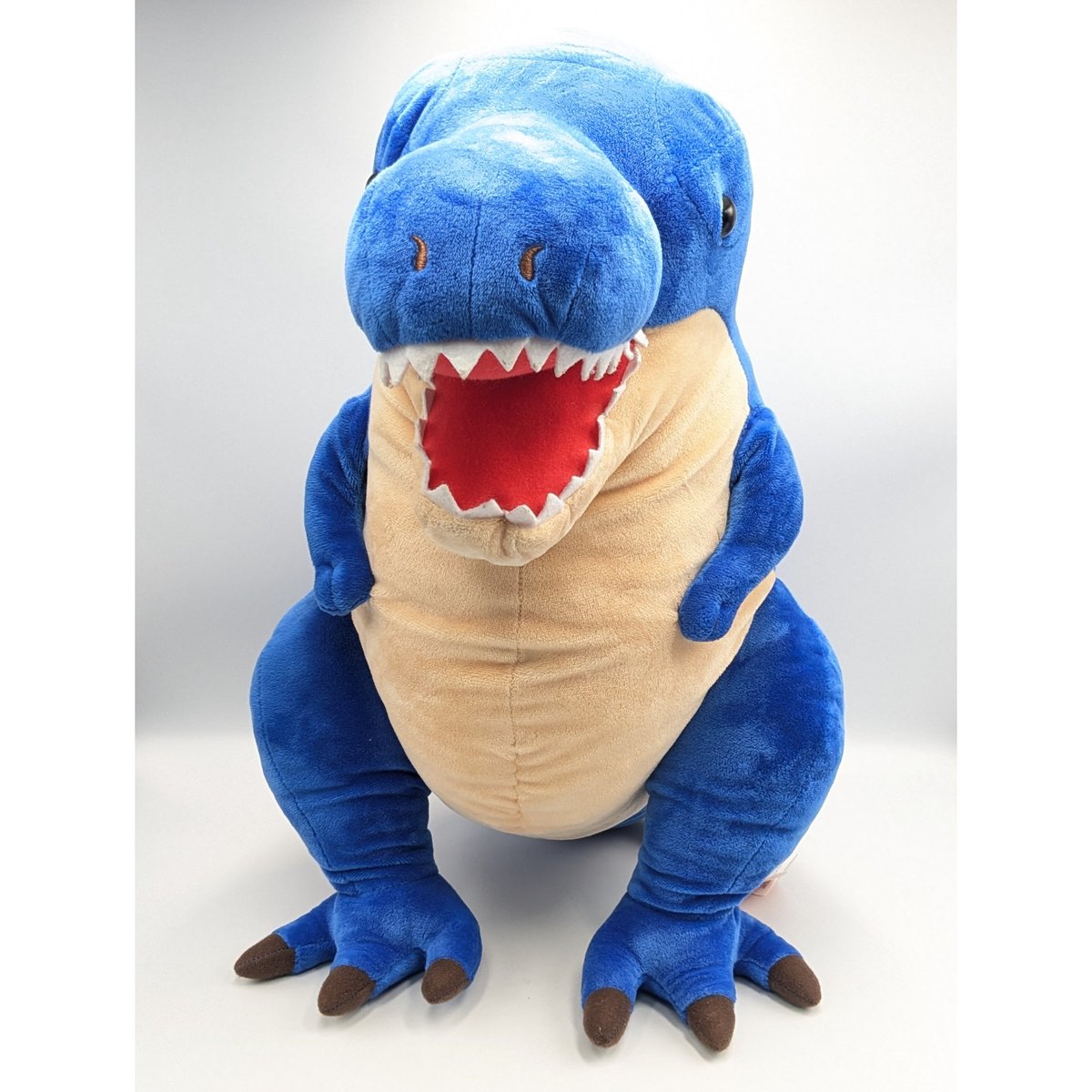 恐竜時代 肉祭りでフィバー ティラノサウルス ぬいぐるみ | よしつねの