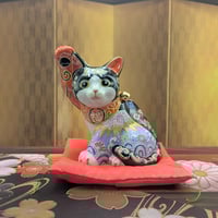 縁起物 昭和レトロ 招き猫 貯金箱 まねきねこ 置物 アンティーク 千万