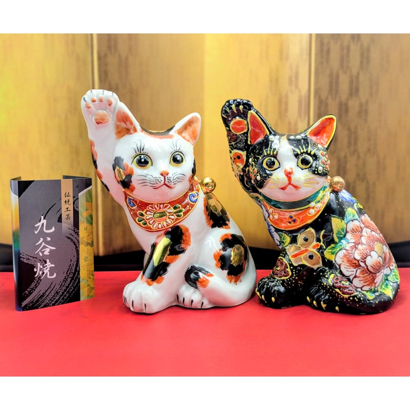 猫置物　三毛猫　招き猫　アンティーク 猫置物 招き猫 三毛猫 アンティーク 【公式通販】