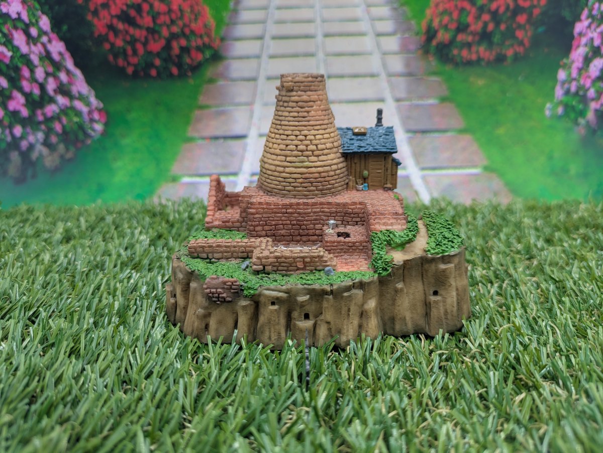 ジブリ　天空の城ラピュタ　ジオラマ置時計　パズーの家　オブジェ　飾り ジブリパーク限定 建物シリーズ 天空の城ラピュタ パズーの小屋