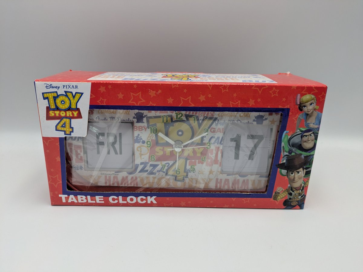 トイ・ストーリー 置き時計 テーブルクロック 日めくり 曜日めくり