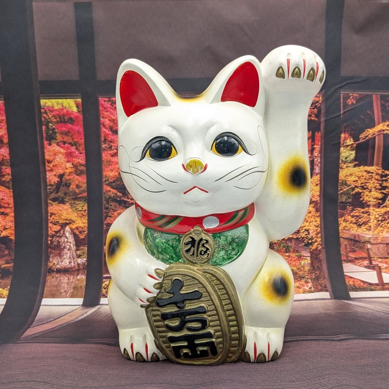 縁起物 昭和レトロ 招き猫 貯金箱 まねきねこ 置物 アンティーク