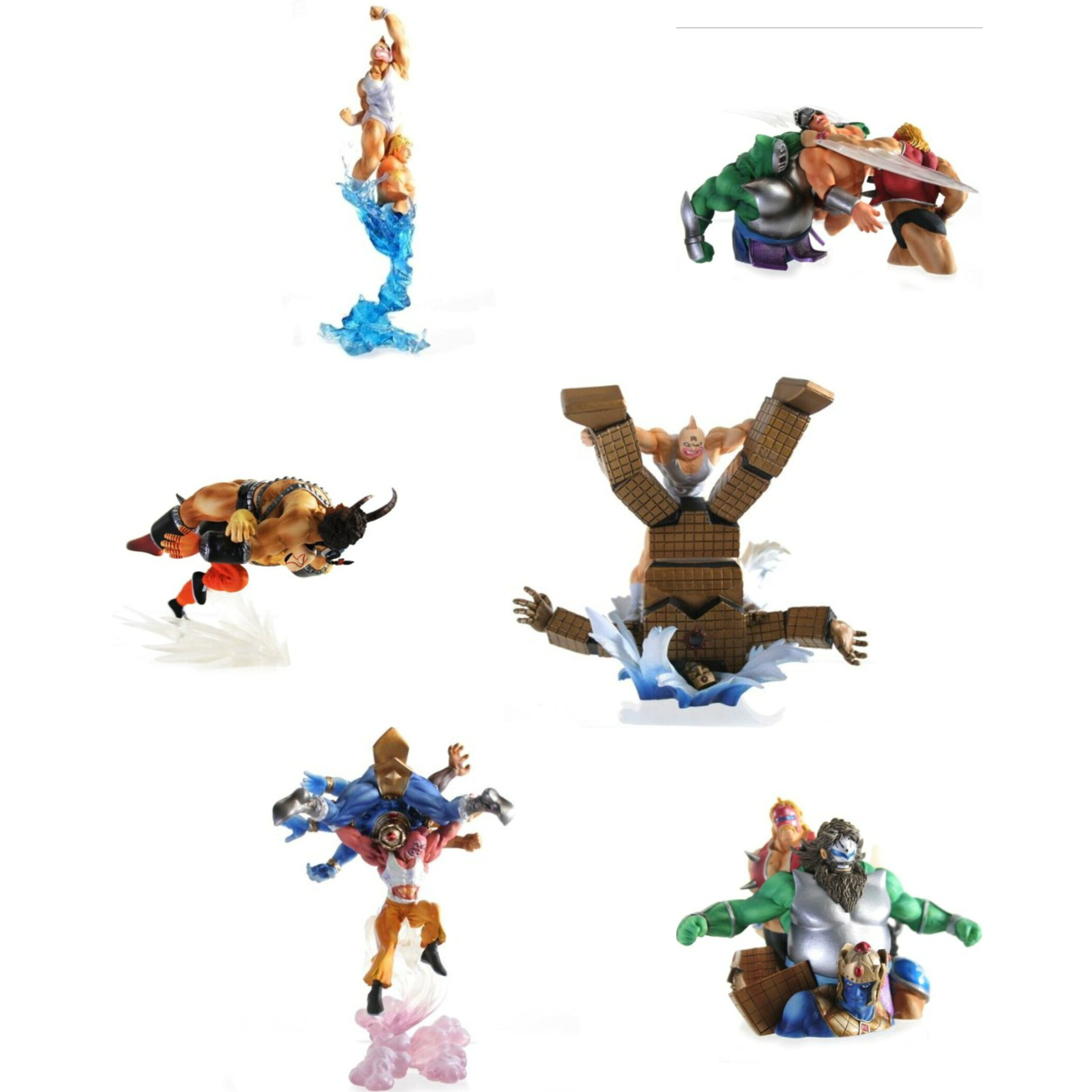 キン肉マン　キャラクター　アクションフィギュア　コレクション　13体セット キン肉マン 超像革命 夢の超人タッグ編 全6種 コンプリートセット 未