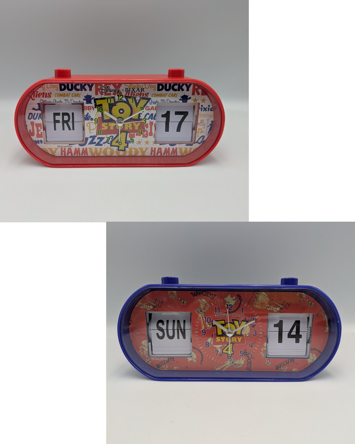 トイ・ストーリー 置き時計 テーブルクロック 日めくり 曜日めくり