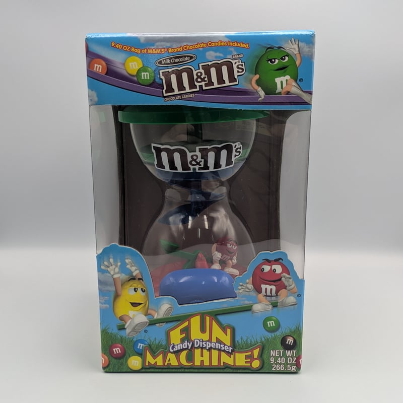 デッドストックアメリカUSAビンテージM&M'sファンマシーンディスペンサー M&M's ディスペンサー ファンマシーン | よしつねの秘密基地