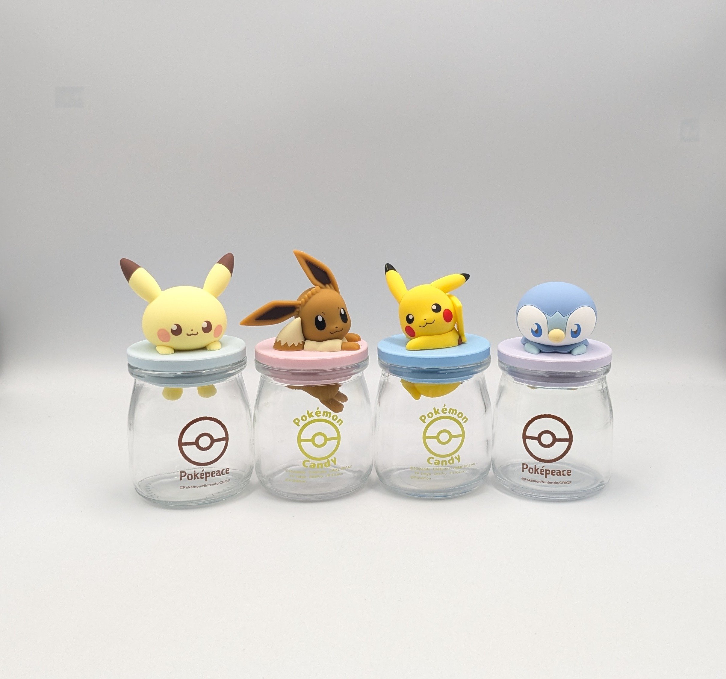 ポケピース キャンディボトル 4種セット ピカチュウ イーブイ