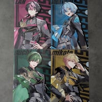 学園アイドルマスター セブンイレブン クリアファイル 6種セット