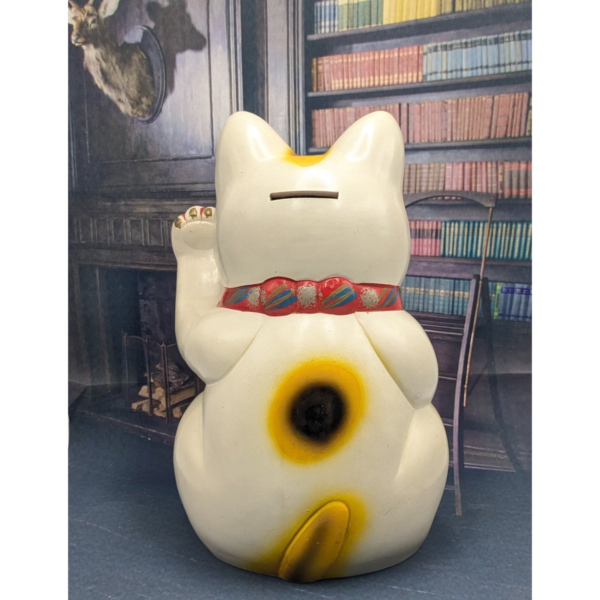 縁起物 昭和レトロ 招き猫 貯金箱 まねきねこ 置物 アンティーク