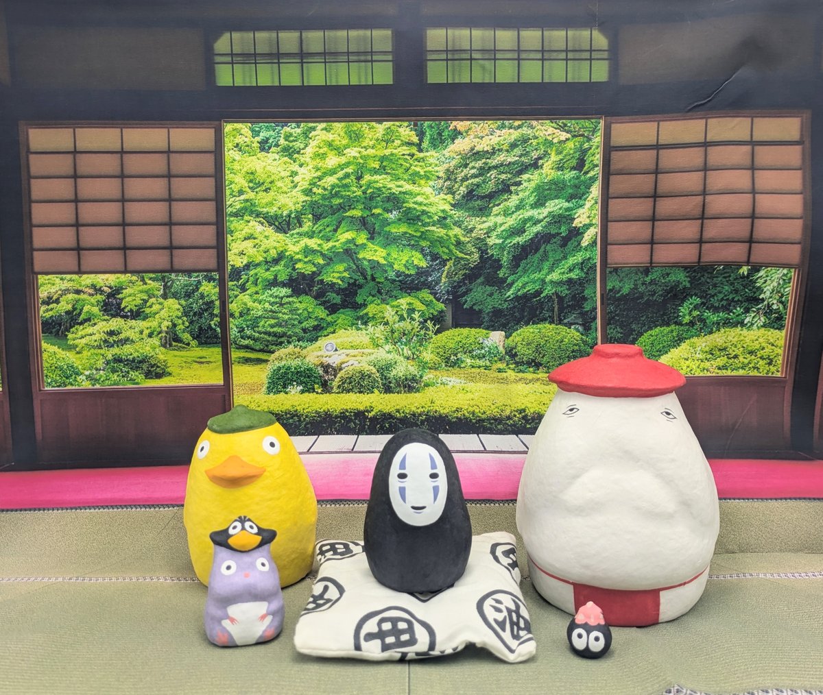 ジブリパーク限定 千と千尋の神隠し はりこーシカ 張り子 はりこ