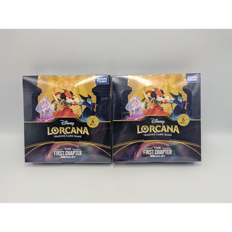 ディズニー ロルカナ 物語のはじまりシュリンク付き2BOX 【公式通販】