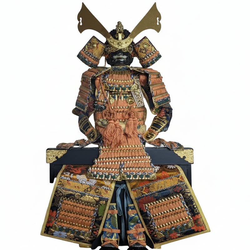 五月人形 鎧飾り 奉納鎧 10号 豪華絢爛 伝統工芸品 鎧兜 武将 越山作