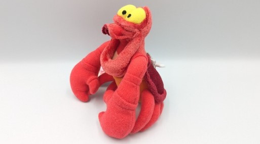 ディズニー リトルマーメイド セバスチャン ぬいぐるみバッジ ぬいバ