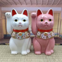 縁起物 昭和レトロ 招き猫 貯金箱 まねきねこ 置物 アンティーク ドル