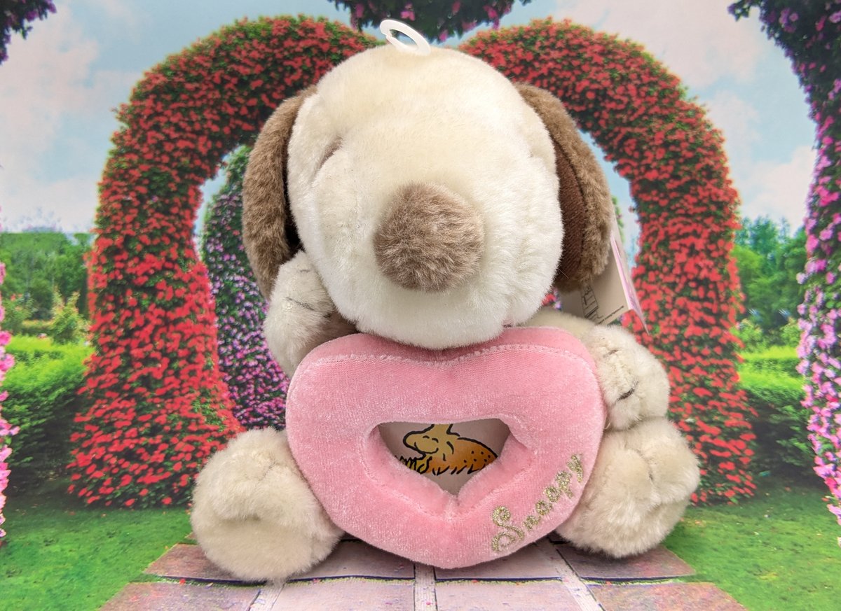 PEANUTS スヌーピー ぬいぐるみ ハート | よしつねの秘密基地