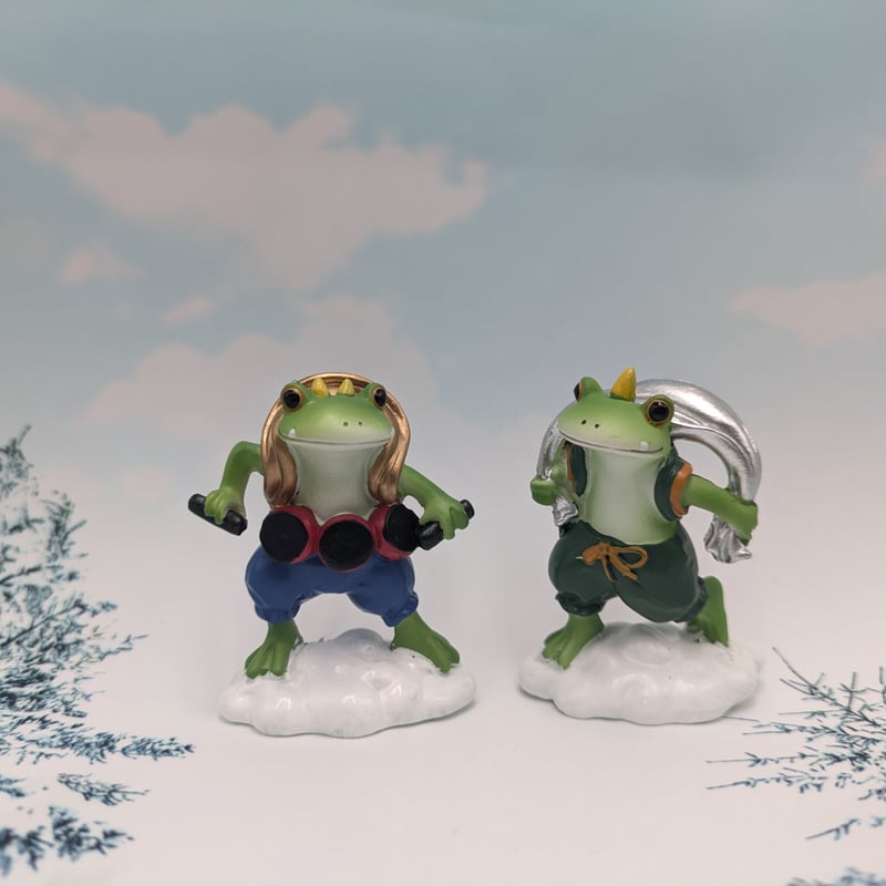 コポー COPEAU 風神 雷神 Copeau 昔話 タロウ カエル 置き物 公式