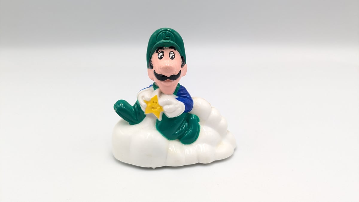 マクドナルド ハッピーミールトイ スーパーマリオ ルイージ