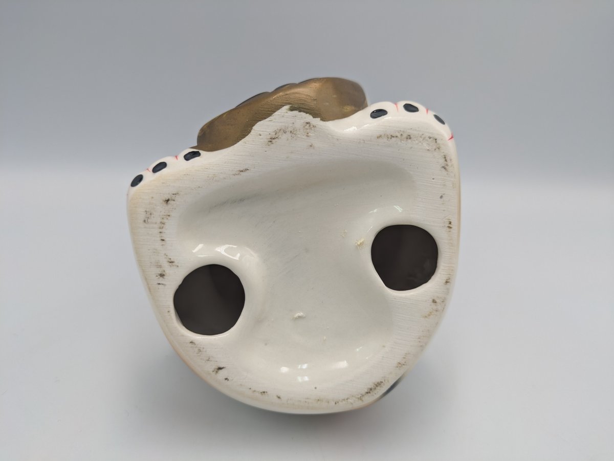 招き猫 右手上げ 手長 まねきねこ 置物 商売繁盛 開運 陶器製 縁起物