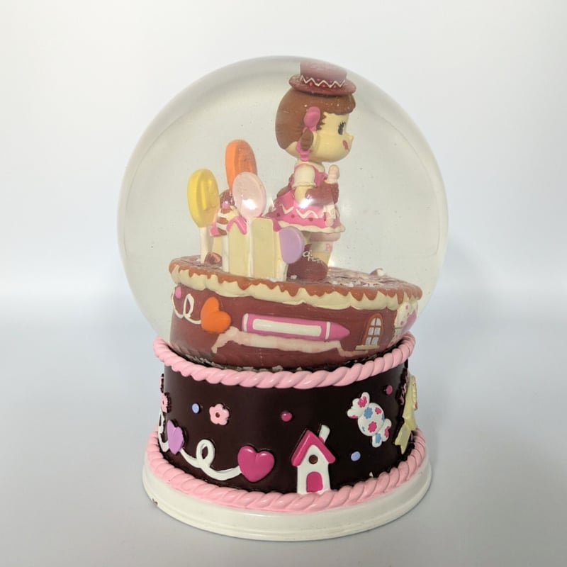 ペコちゃん オリジナルウォーターボール 不二家 非売品 スノードーム