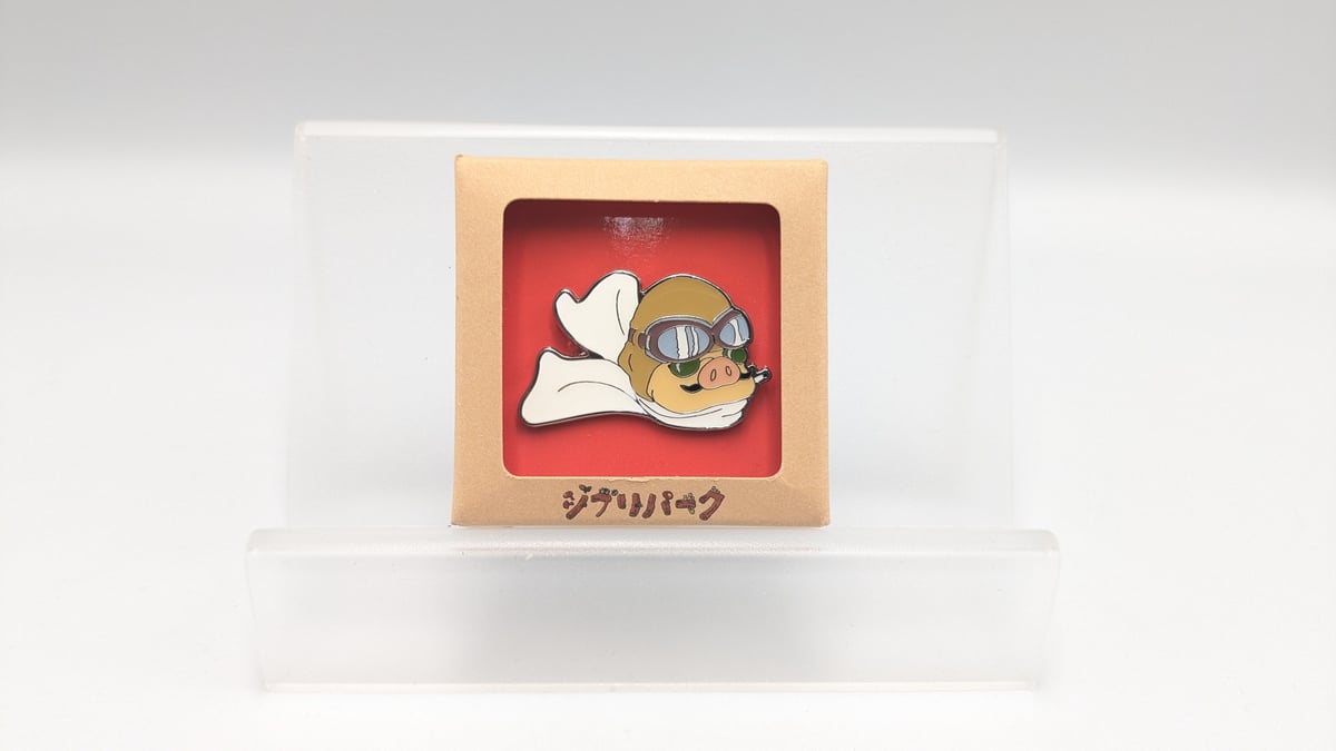 ジブリパーク限定 ピンバッジ 2種セット 紅の豚 ポルコ サボイアS.21