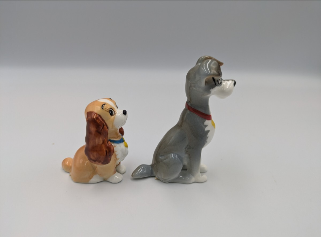 ディズニー わんわん物語 レディ&トランプ ペア置物 | よしつね