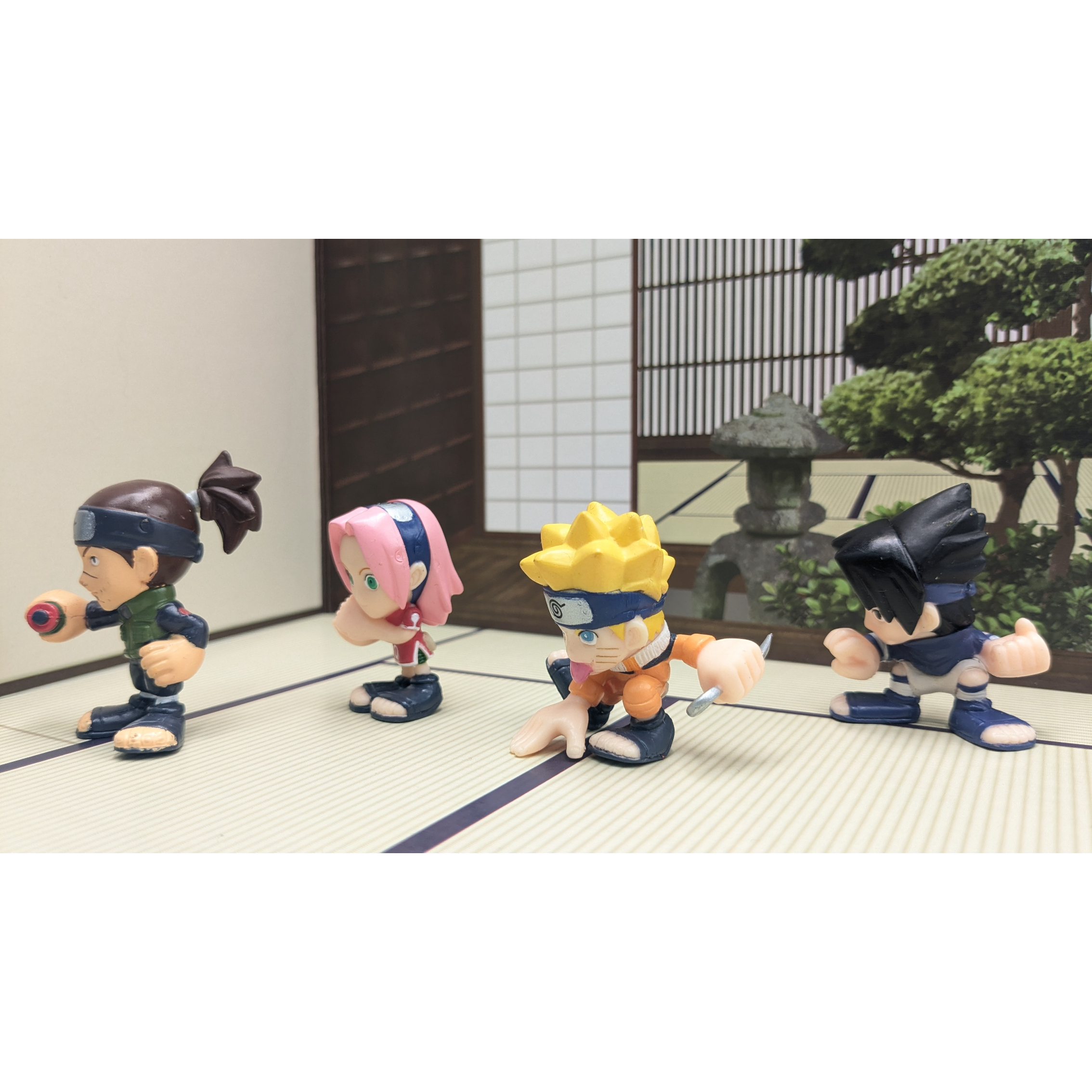 NARUTO ナルト ミニフィギュア 4種セット | よしつねの秘密基地