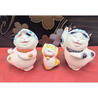 加藤工芸 置物 フィギュリン 陶器製人形 オルゴール ウインナーワルツ