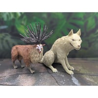 ジブリパーク もののけ姫 モロ シシ神 2種セット フィギュア ジブリ