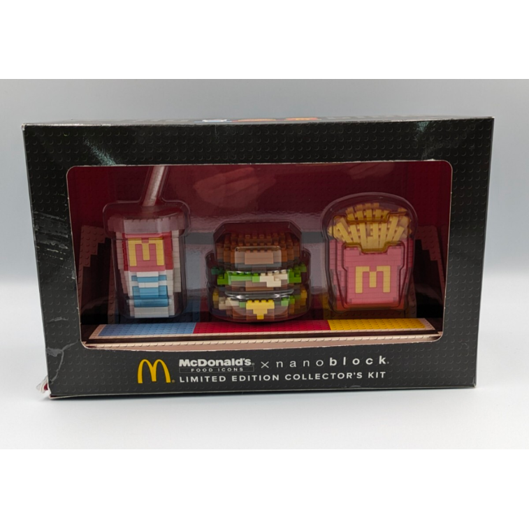 マクドナルド ナノブロック リミテッドエディション コレクターズキット マクドナルド ナノブロック リミテッドエディション コレクターズ