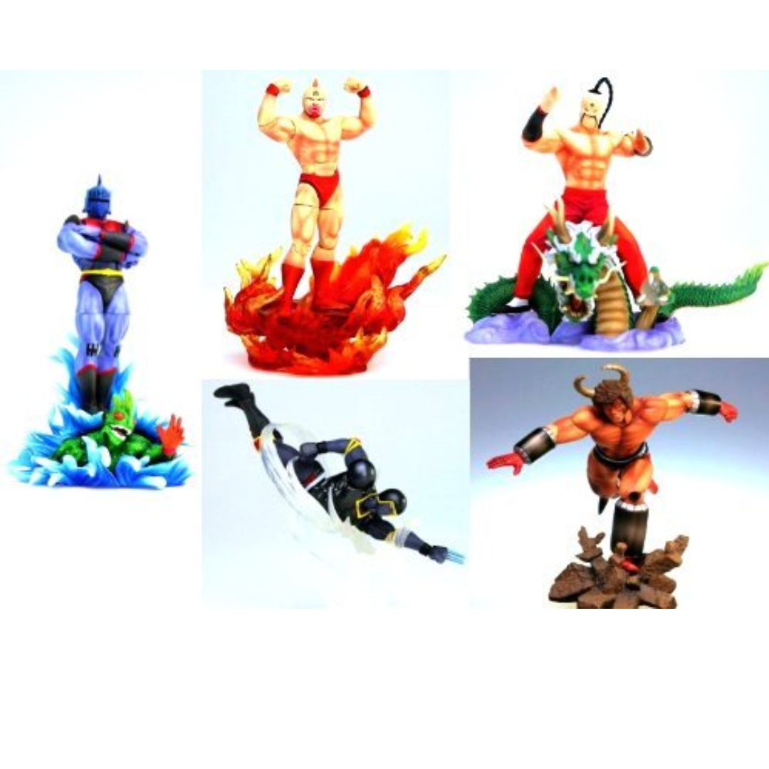 キン肉マン 超像可動 フィギュアコレクション 5種セット ラーメンマン