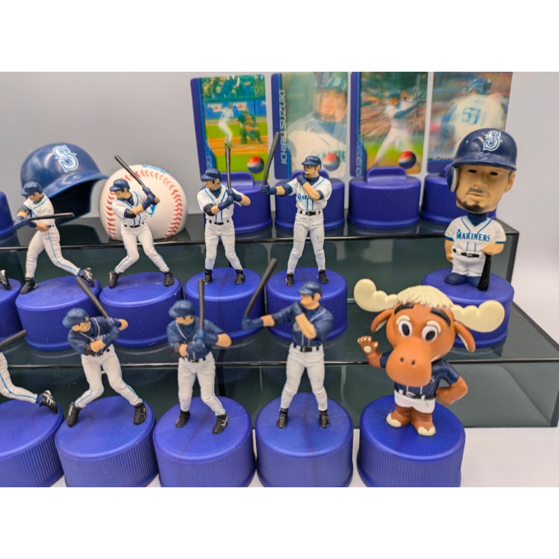 【極美品】イチロー★ペプシボトルキャップ★24個18種★オリックス時代トランプ★ ペプシ イチロー ボトルキャップ フィギュア 全26種 フルコンプリート