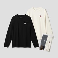 ナイトメア　ビフォア　クリスマス　ジャック　サリー　長袖Tシャツ　XL　2着セット　フェイス　カットソー