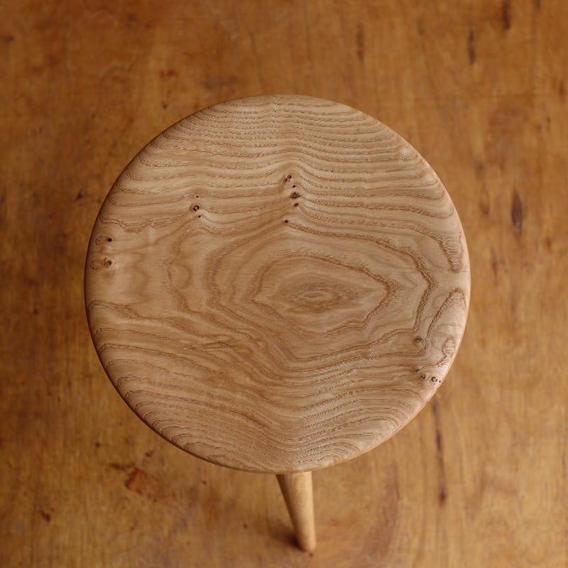 ハイスツール「Sol」 栗 | pat woodworking online shop
