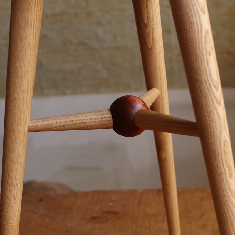 ハイスツール「Sol」 栗 | pat woodworking online shop