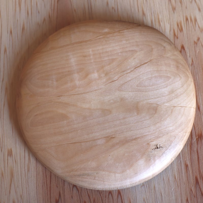 送料無料 百貨店 木皿 カエデ Φ170mm shop online woodworking pat | 皿・プレート