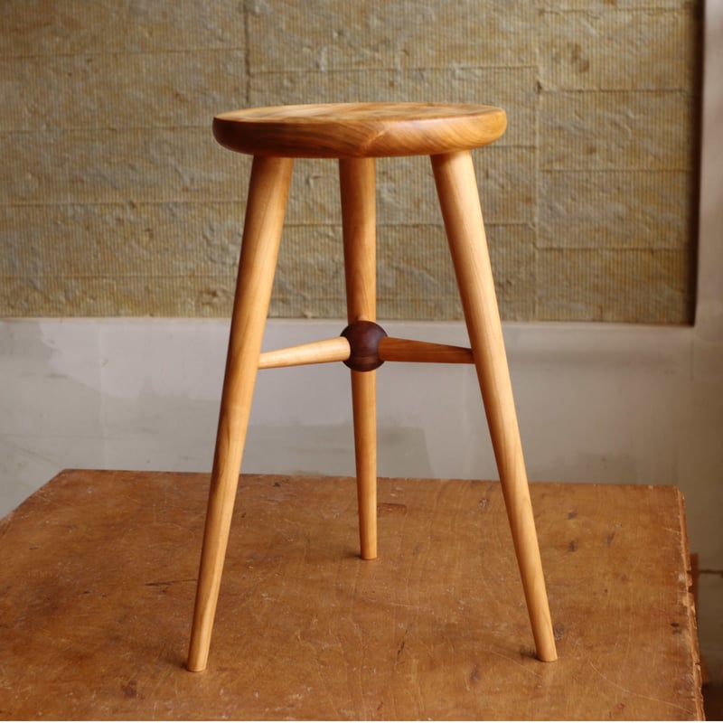 ハイスツール ハイスツール64 / ブラックラッカー H75cmArtek（アルテック