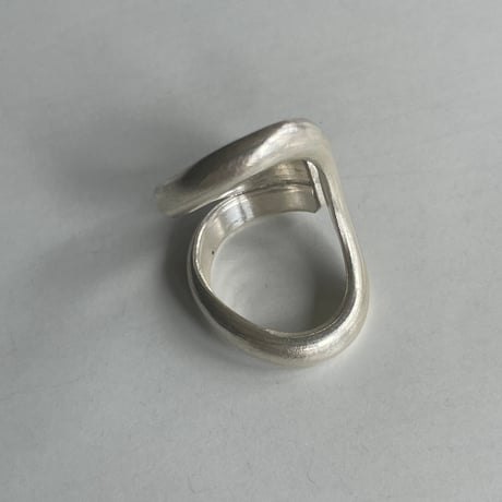 Karen silver　Two line ring