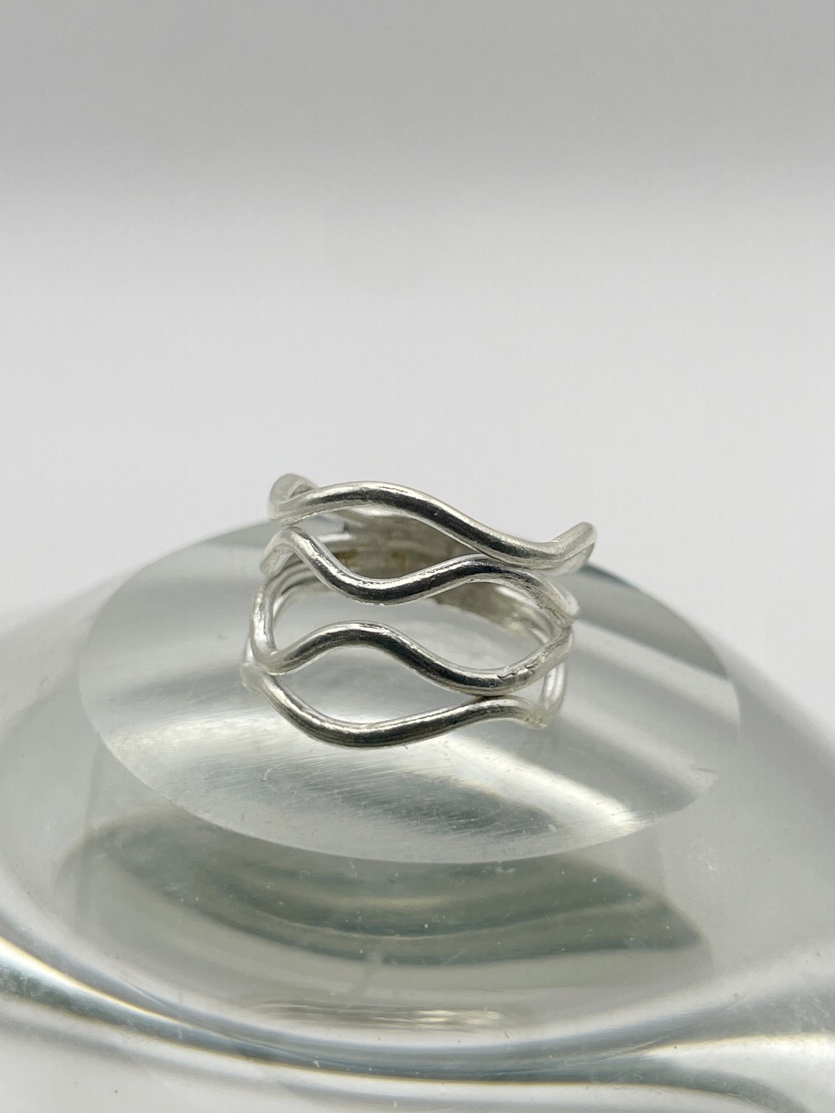 KAREN silver wave カレンシルバー リング Karen silver Four waves ring | SuM