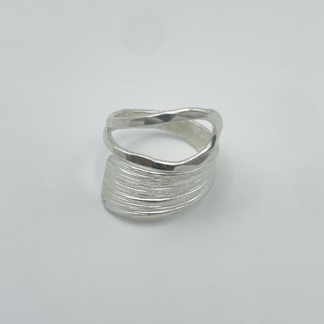 Karen silver　 Two hands ring