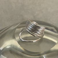 Karen silver　 Two hands ring