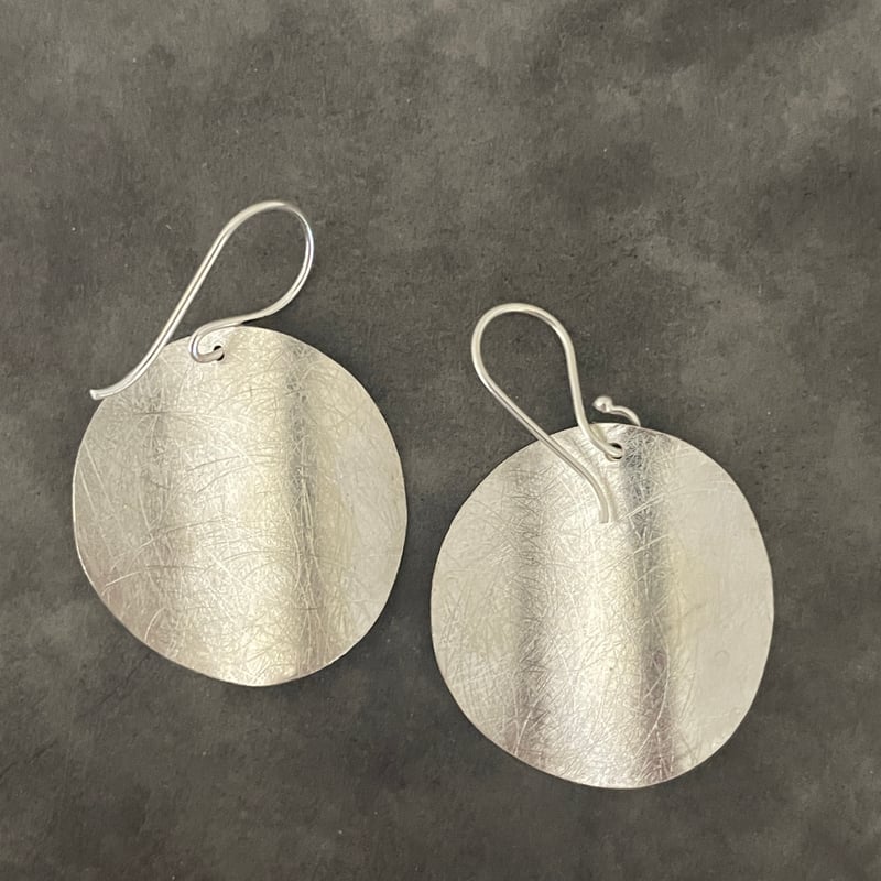 Karen silver Wavy disk pierce | SuM