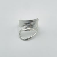 Karen silver　 Two hands ring