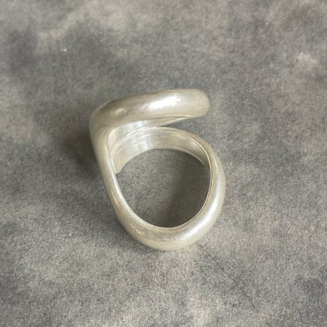 Karen silver　Two line ring