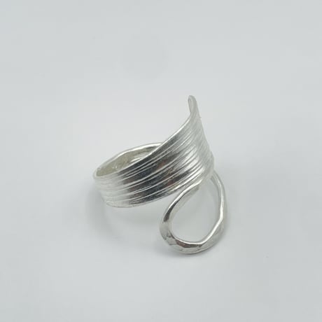 Karen silver　 Two hands ring