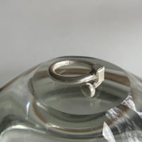Karen silver　Square & round ring