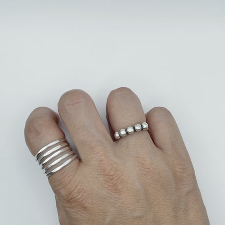 Karen silver　 5 grains ring