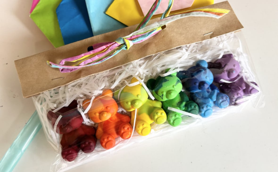 脳育からふるクレヨン(レインボー5個セット) | 脳育ギフトONLINE