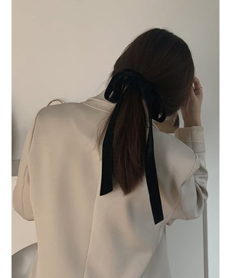 velvet ribbon scrunchie　FL2372